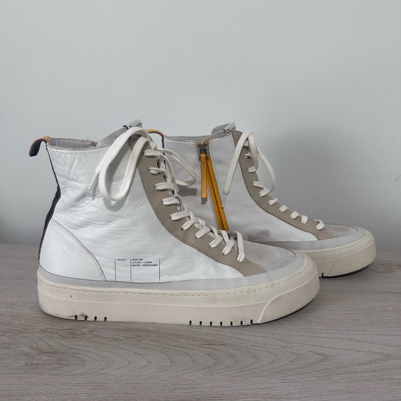 Oncept Lisbon High Top Leather Sneaker - Size 9.5 - Picture 3 of 14